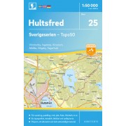 25 Hultsfred Sverigeserien 1:50 000